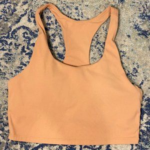 Paragon Legacy Brami Peach Workout Crop Tank, S